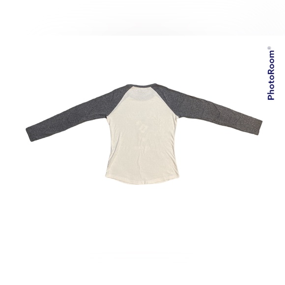 SPAO x Disney Bewildered Thinking Mickey Mouse Raglan T-Shirt Baseball Tee Small - Picture 4 of 9